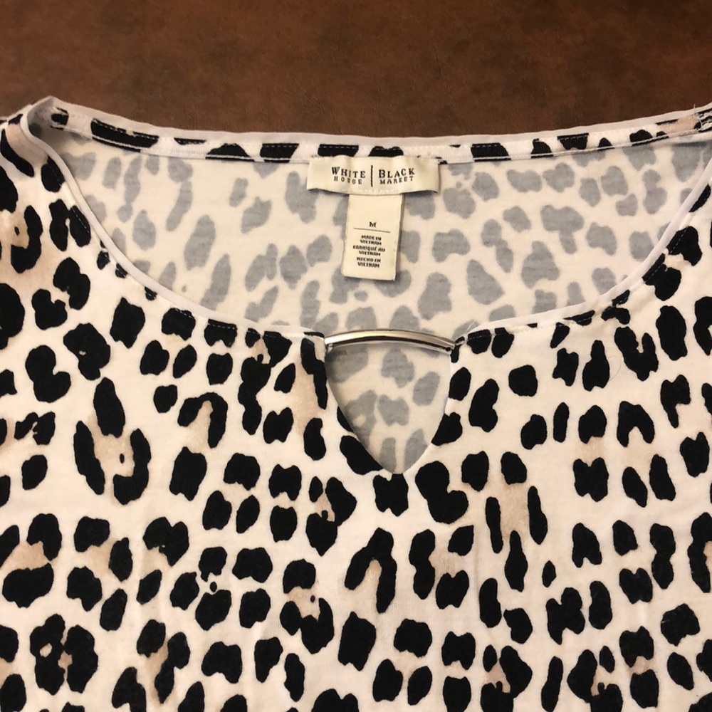 WHBM Leopard Print Tee-Shirt - Picture 2 of 8